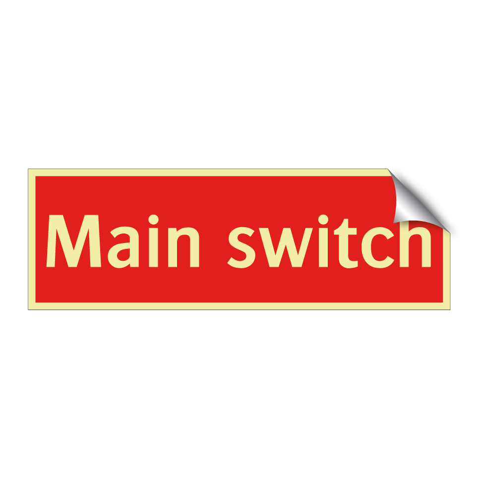 Main switch