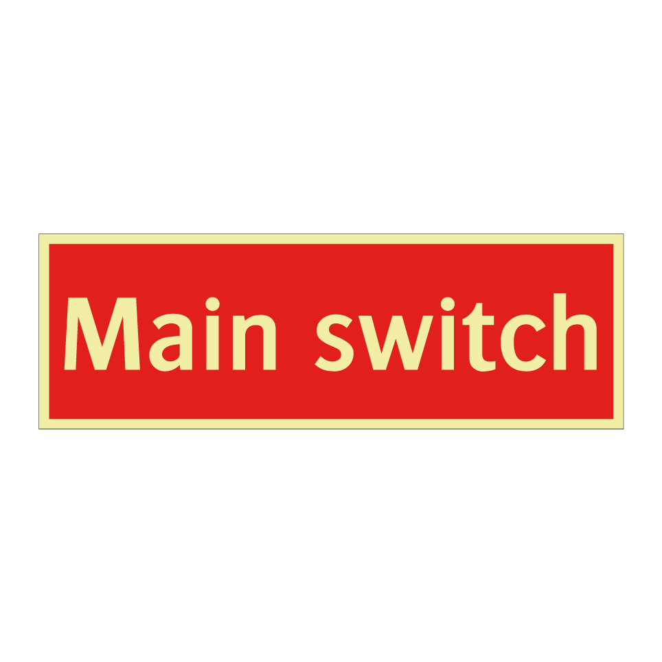 Main switch