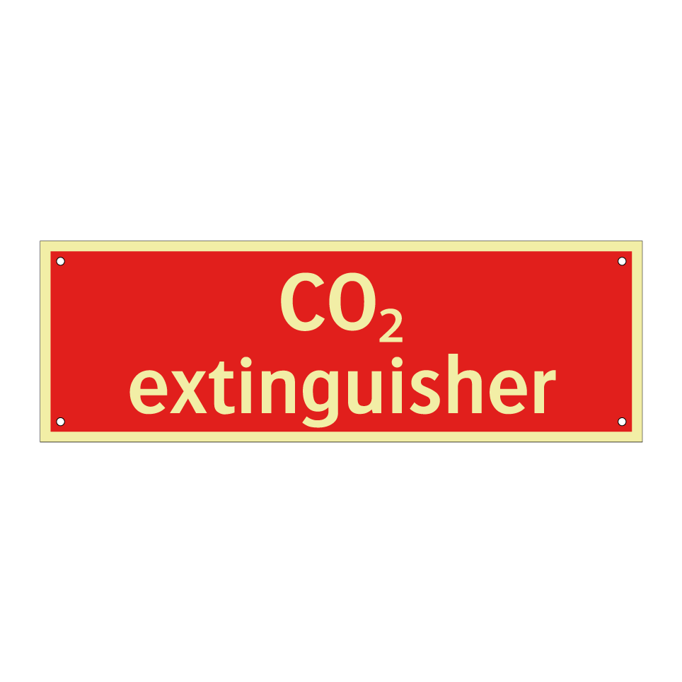 CO₂ extinguisher