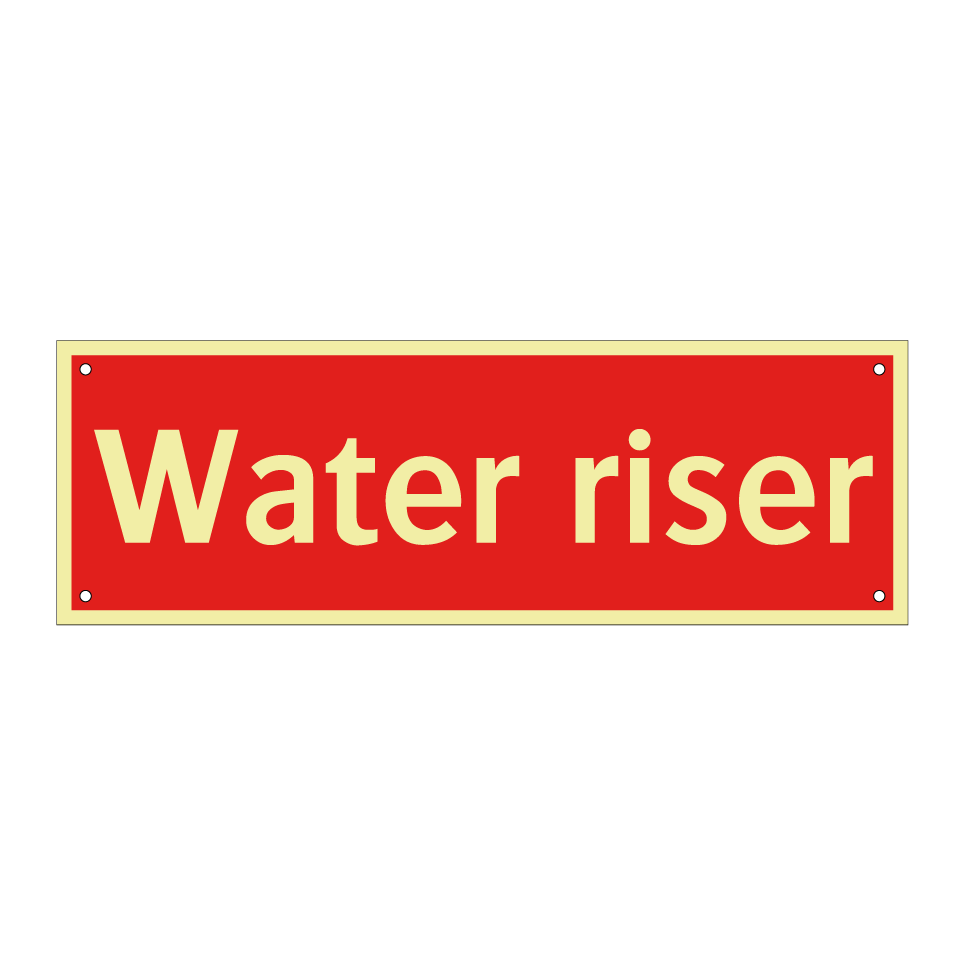 Water riser