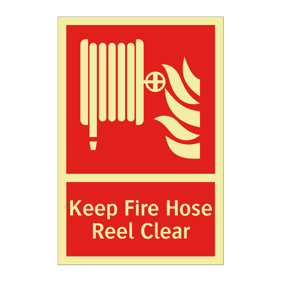 Keep Fire Hose Reel Clear