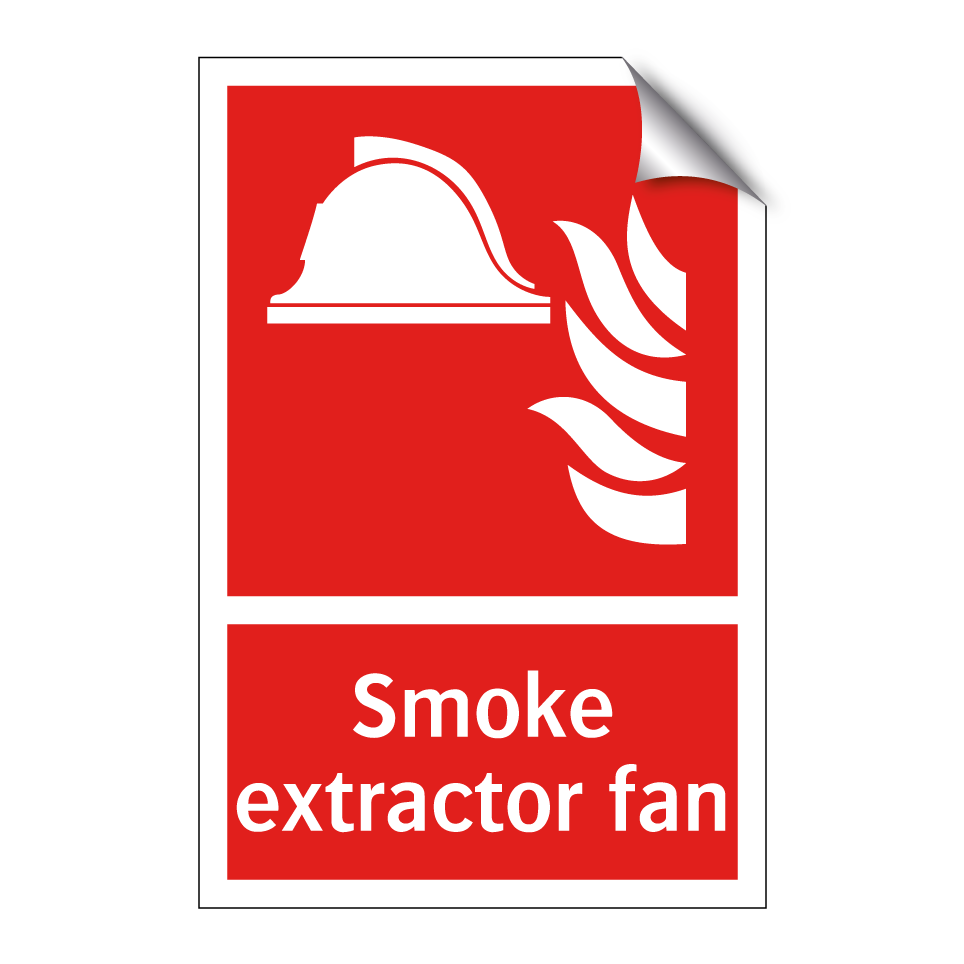 Smoke extractor fan