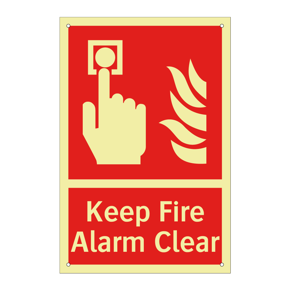 Keep Fire Alarm Clear