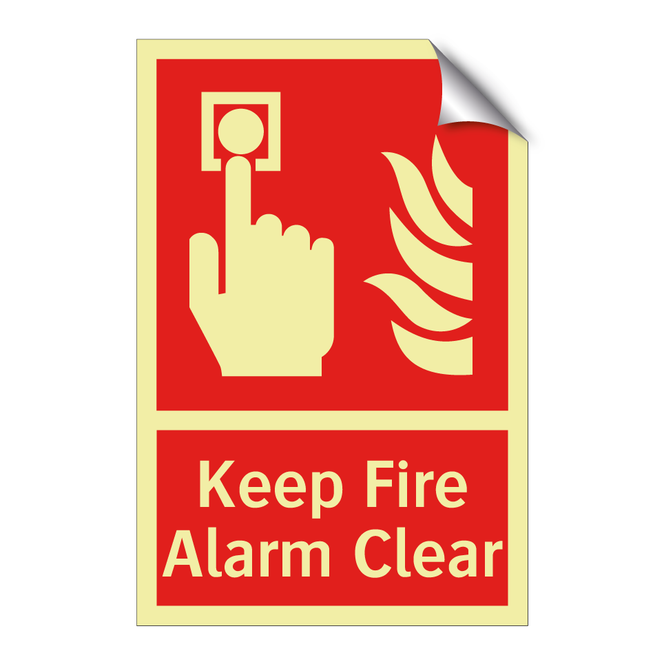 Keep Fire Alarm Clear