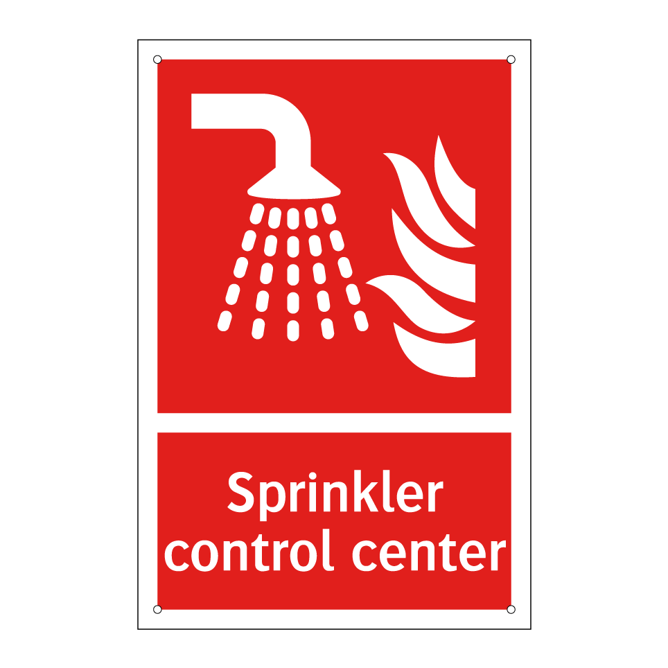 Sprinkler control center