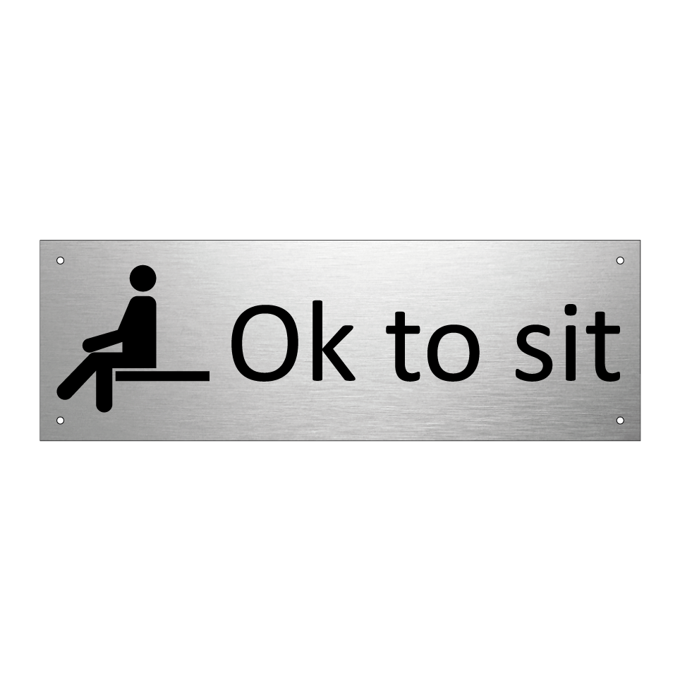 Ok to sit