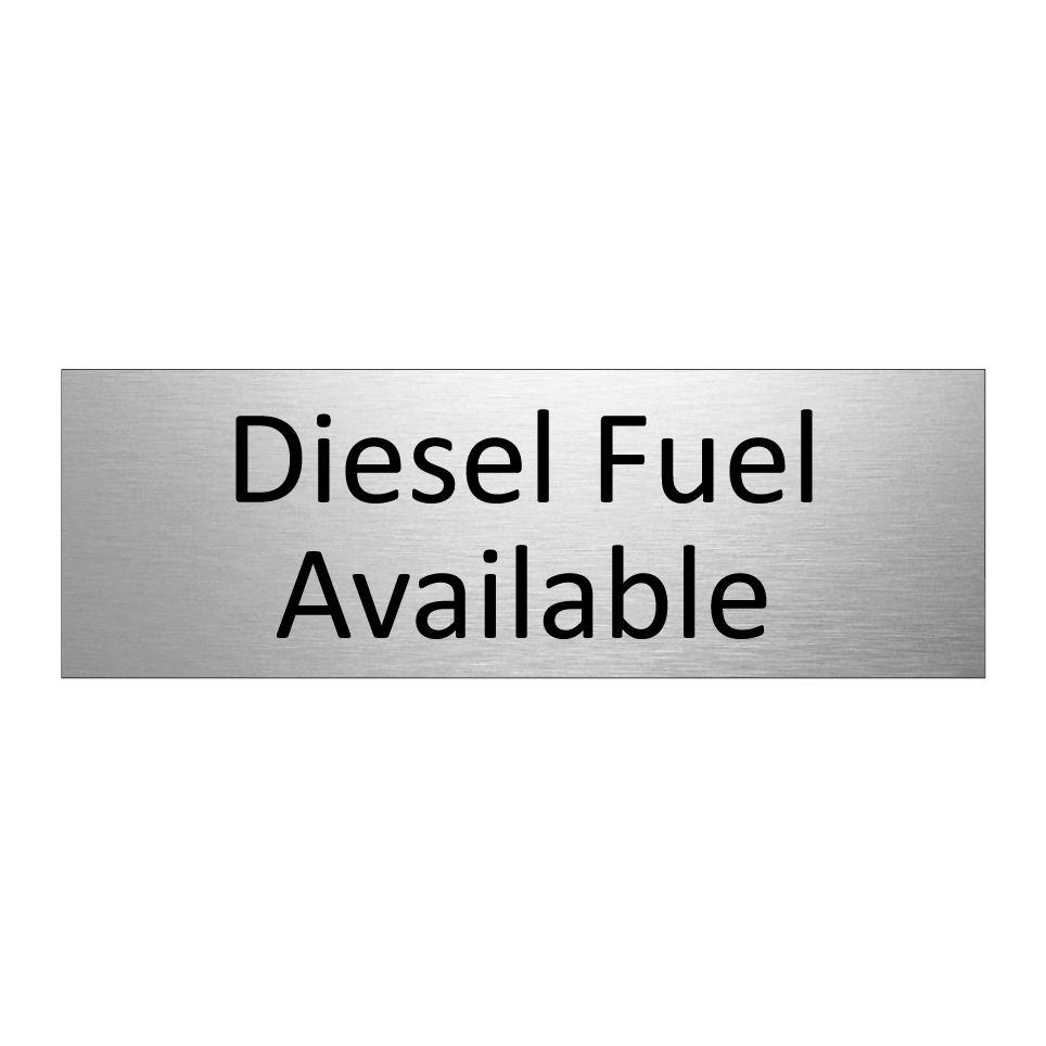 Diesel Fuel Available