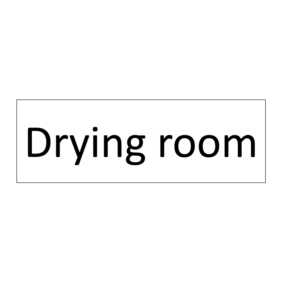 Drying room