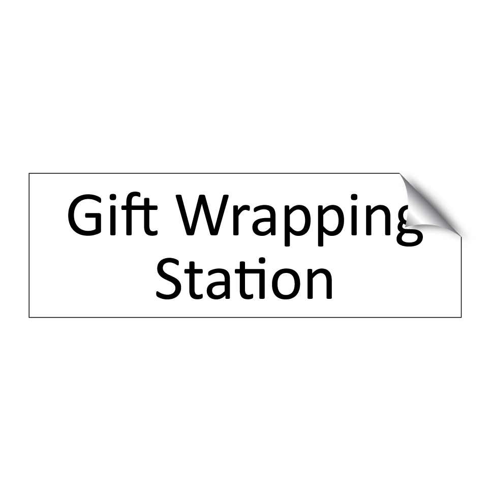 Gift Wrapping Station