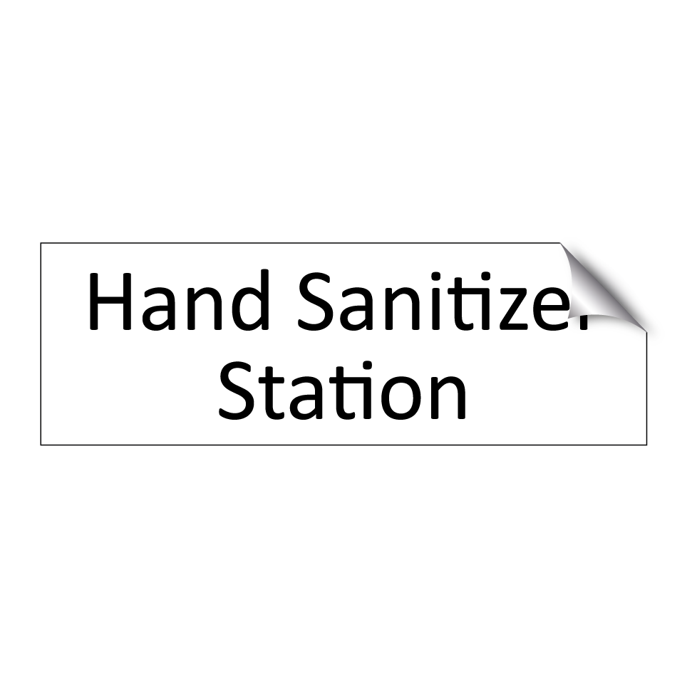 Hand Sanitizer Station