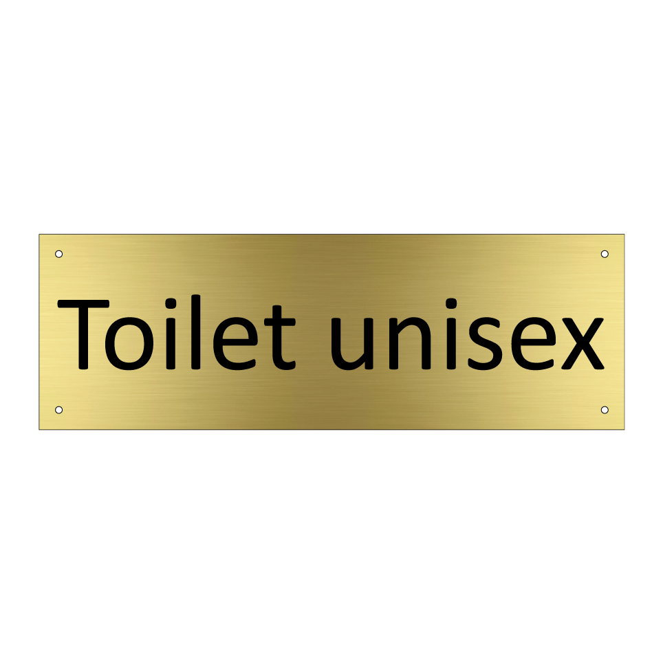 Toilet unisex