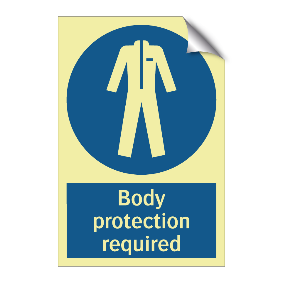 Body protection required