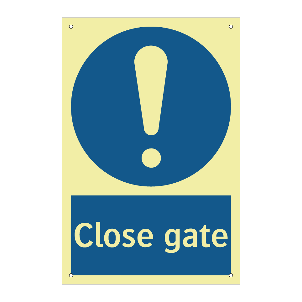 Close gate