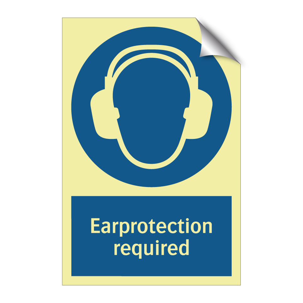 Earprotection required