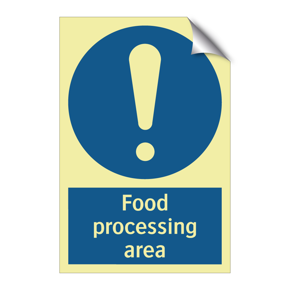 Food processing area