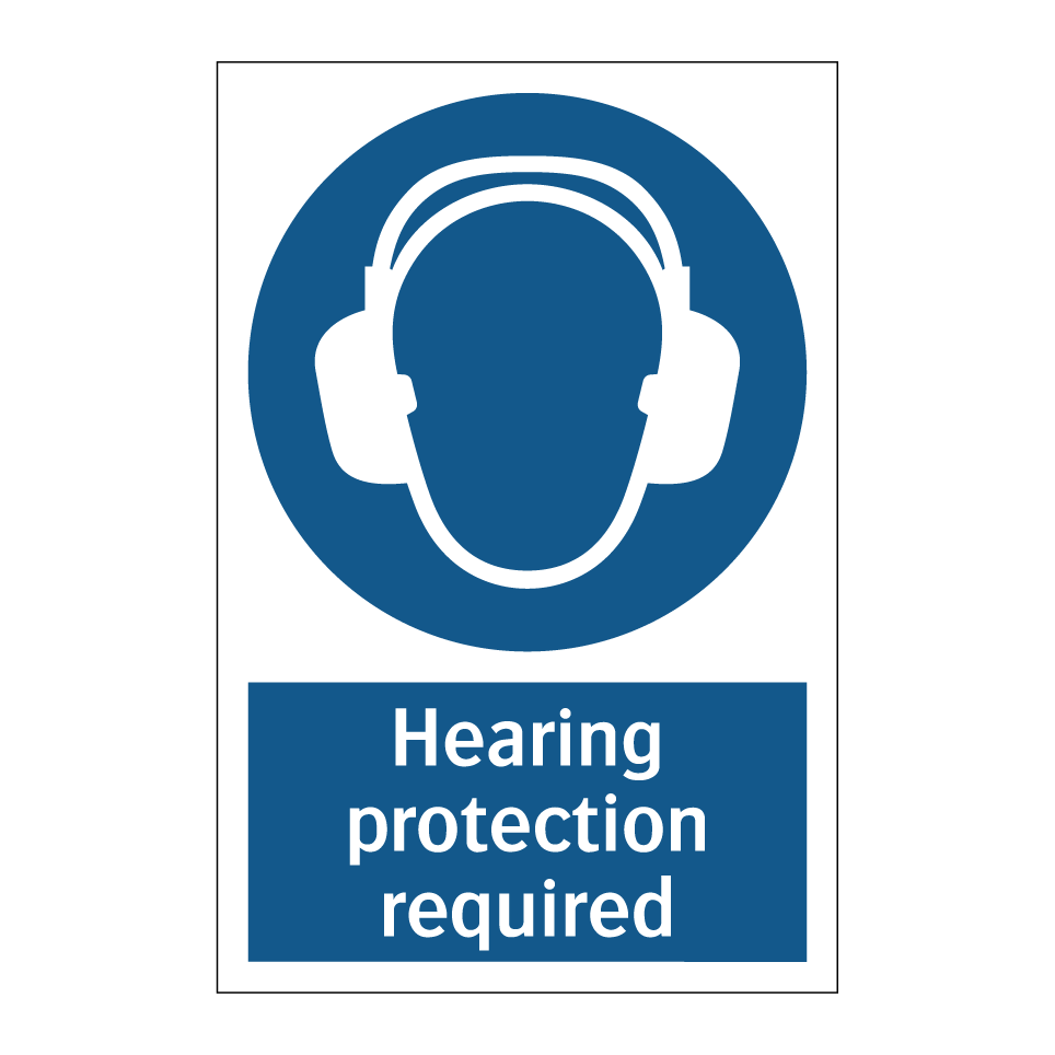 Hearing protection required