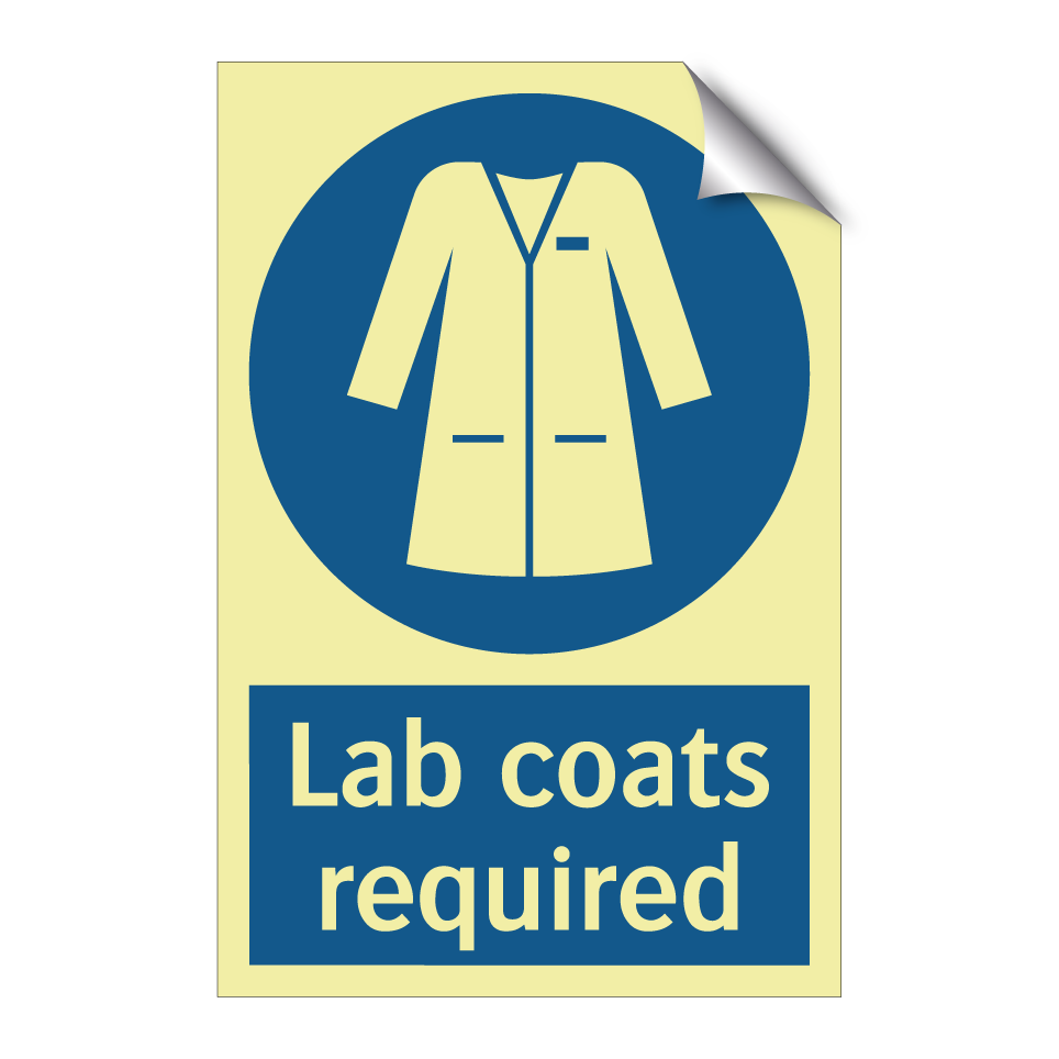 Lab coats required