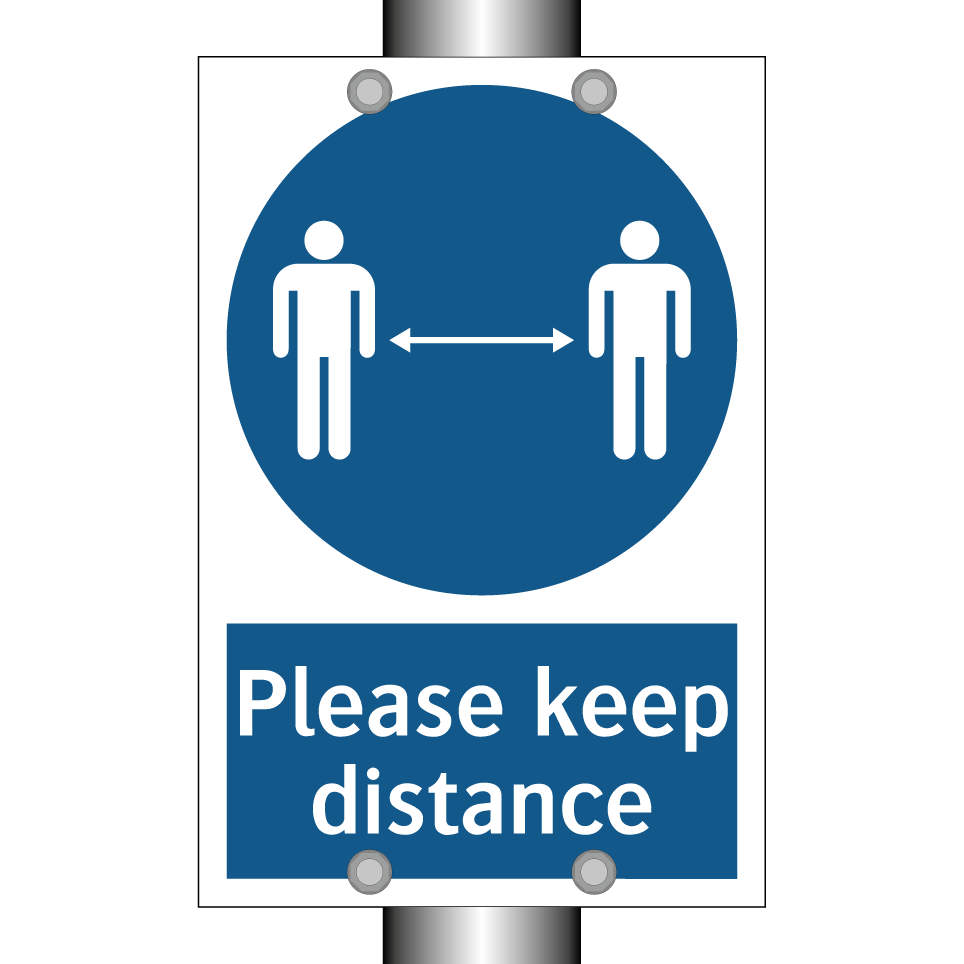 Please keep distance