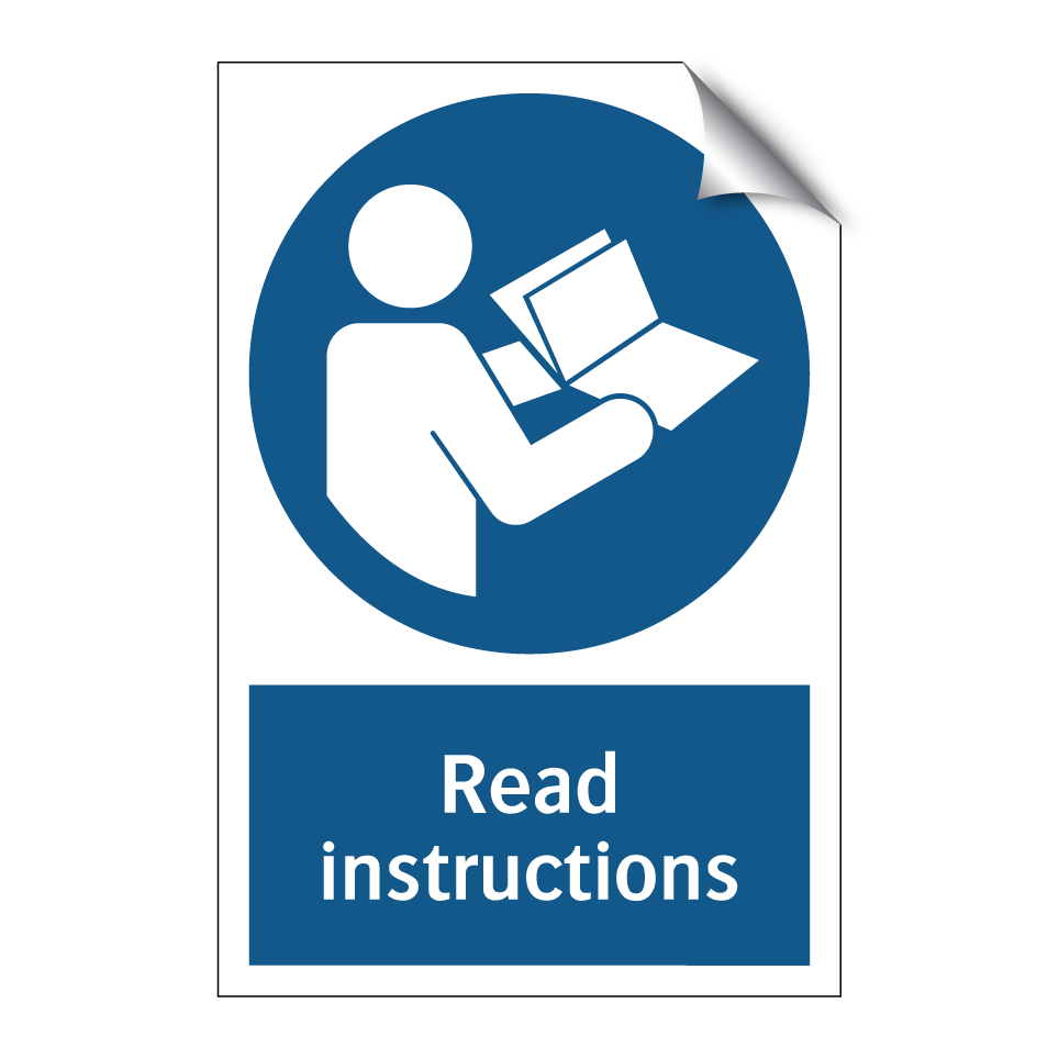 Read instructions