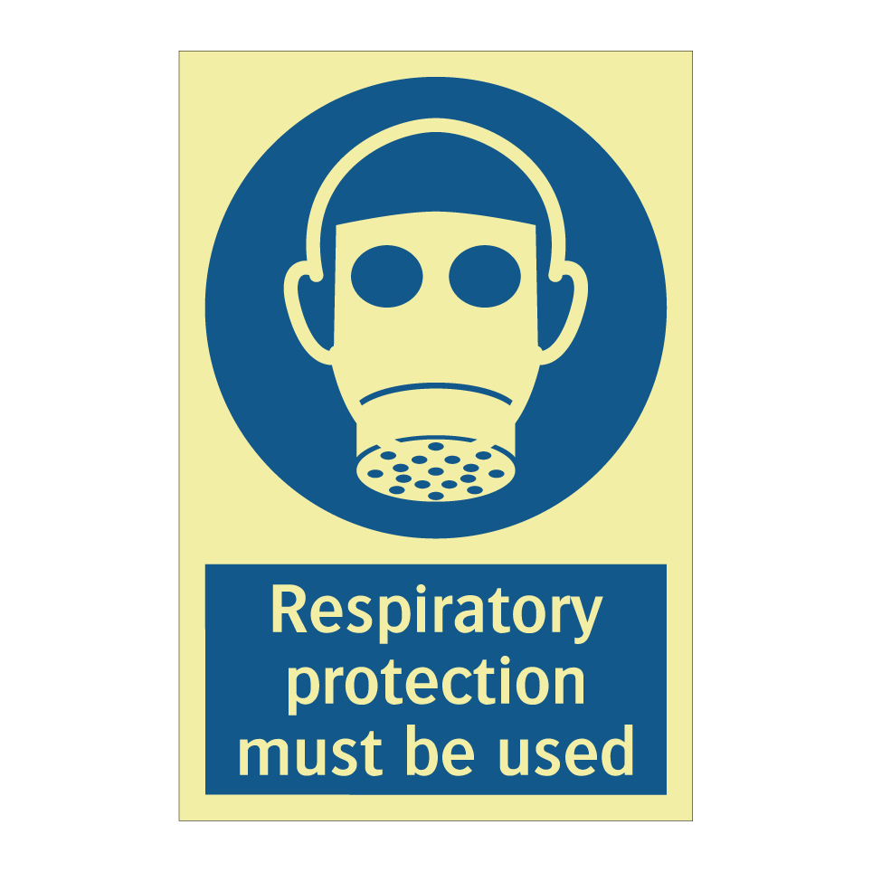 Respiratory protection must be used