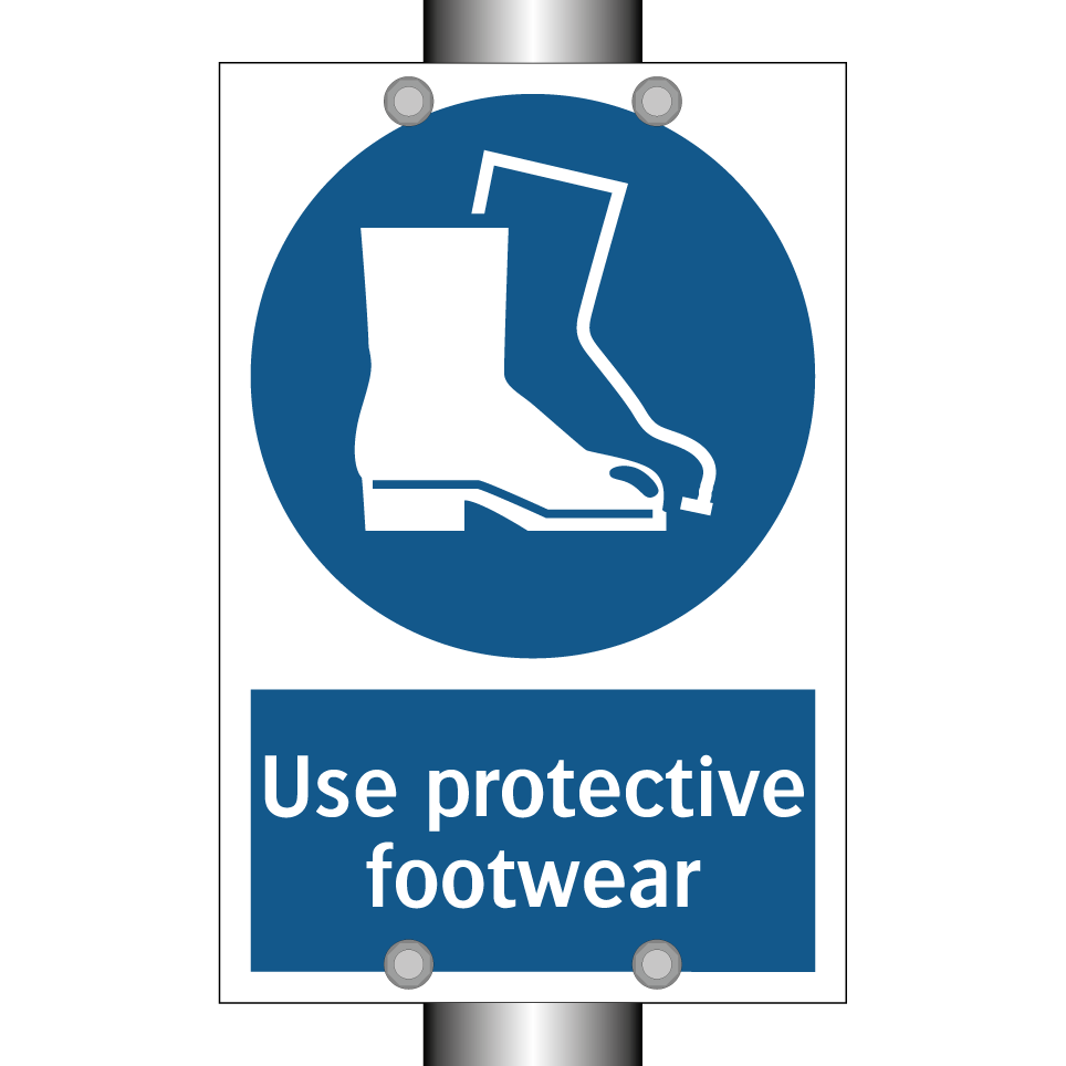Use protective footwear