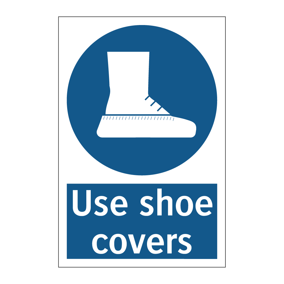 Use shoe covers