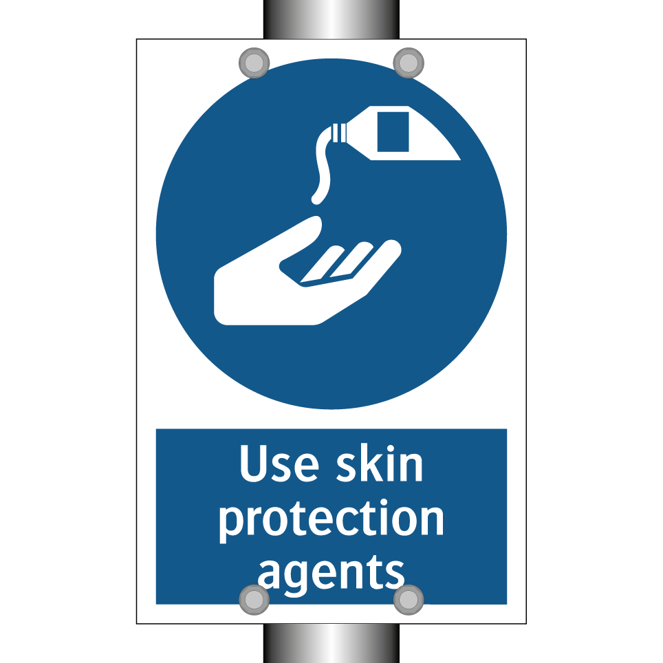 Use skin protection agents