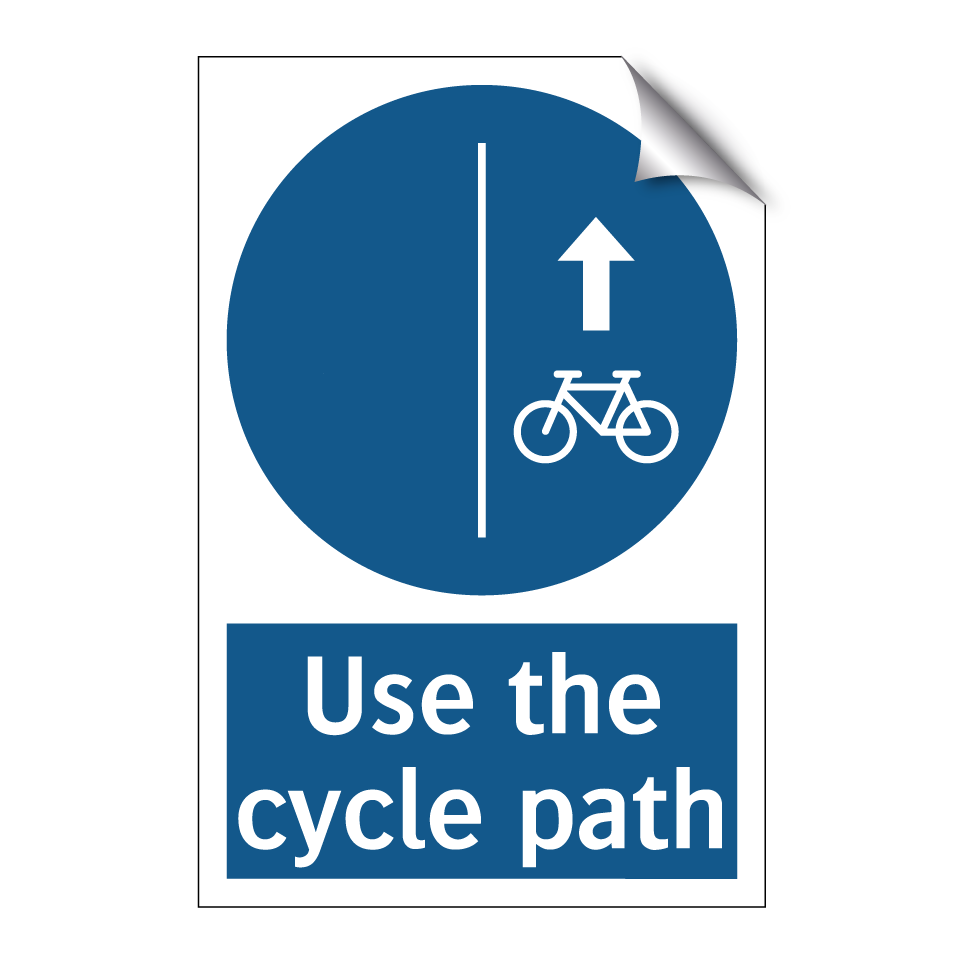 Use the cycle path