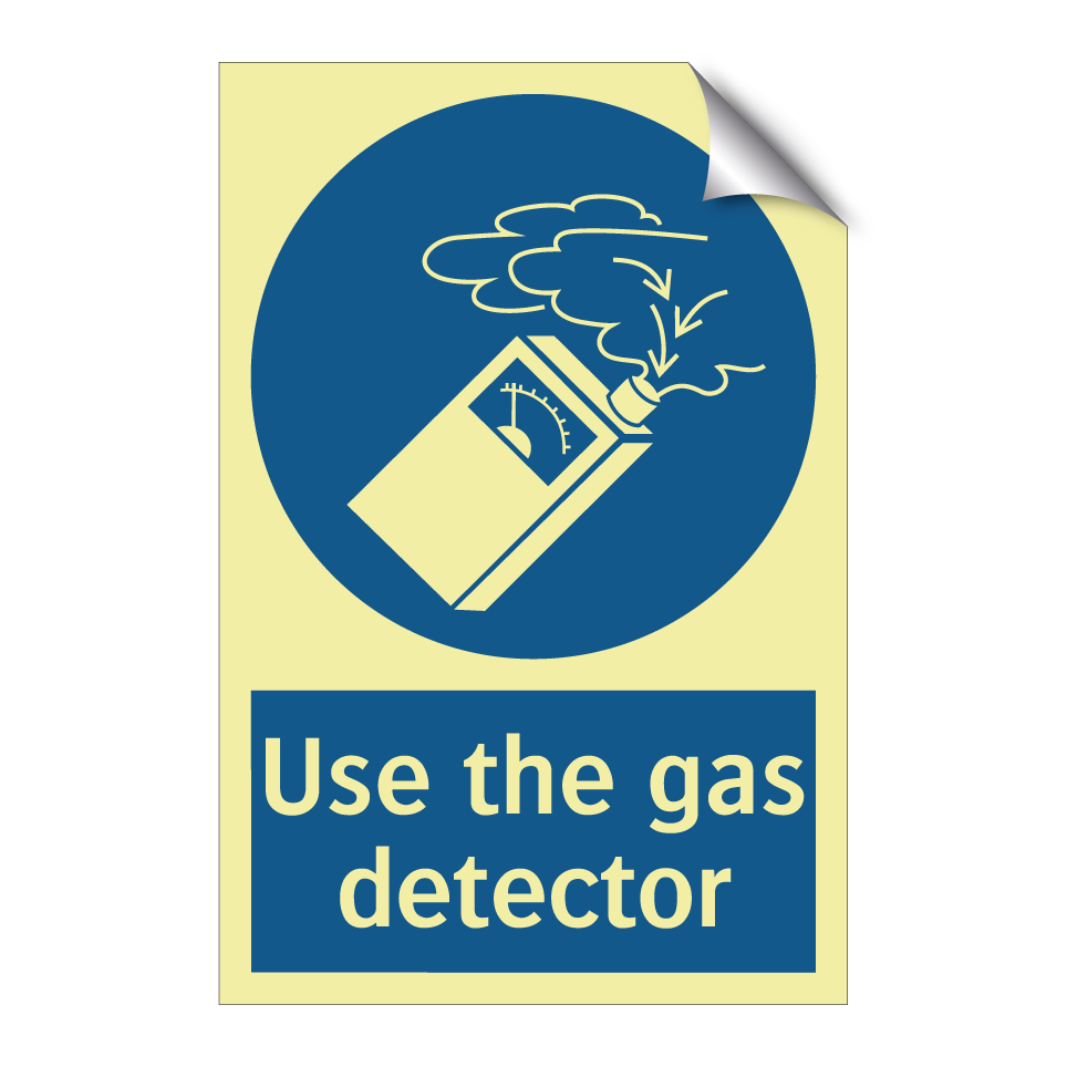 Use the gas detector