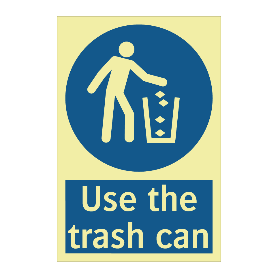 Use the trash can