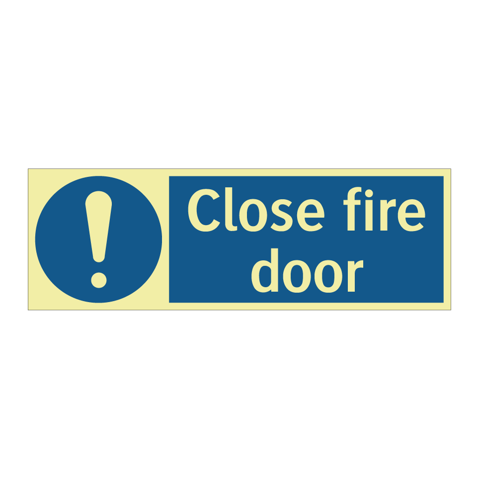 Close fire door