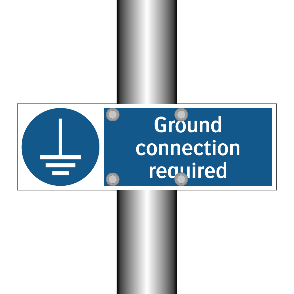 Ground connection required