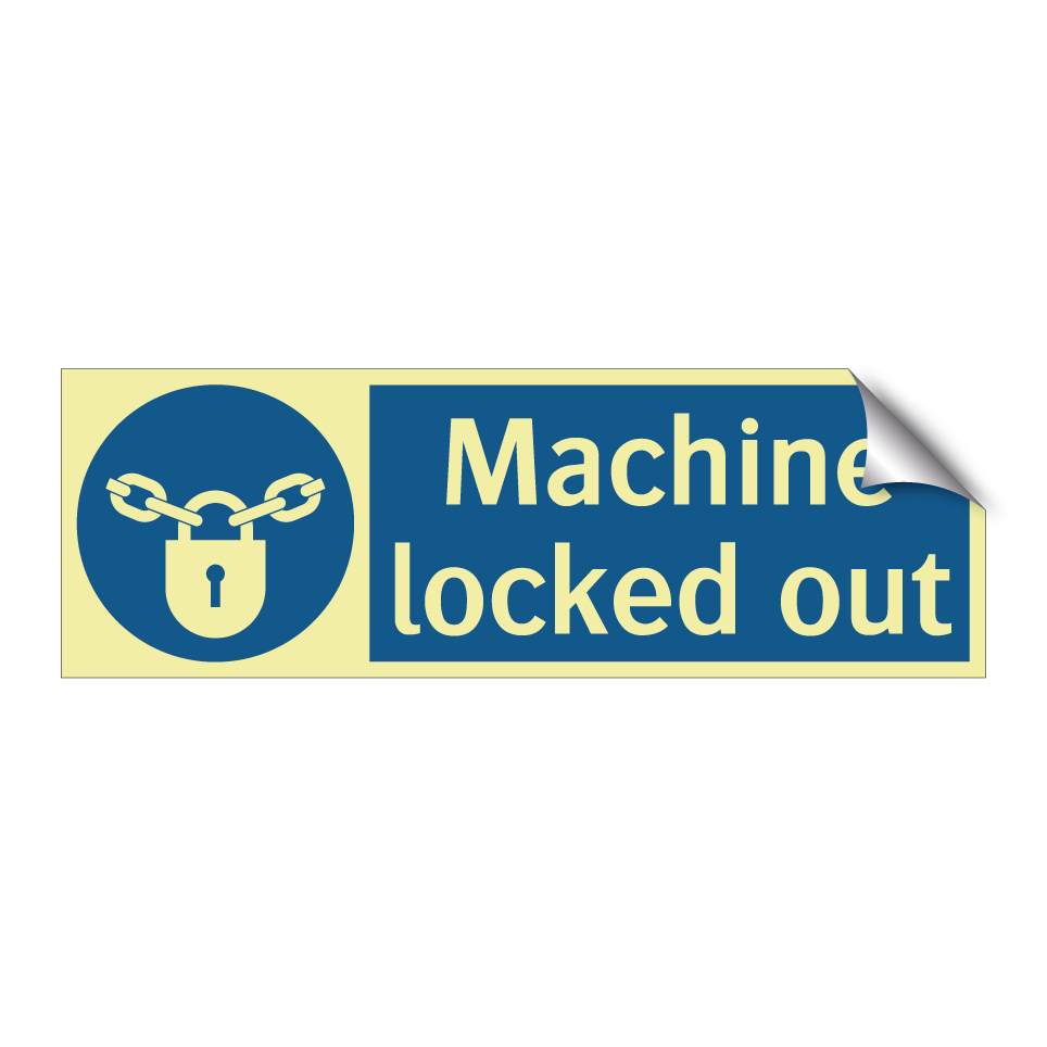 Machine locked out