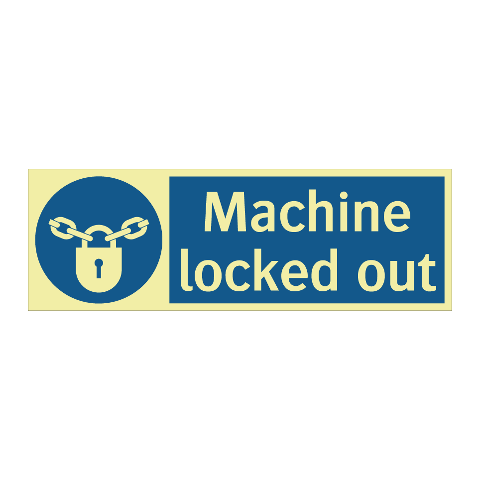 Machine locked out