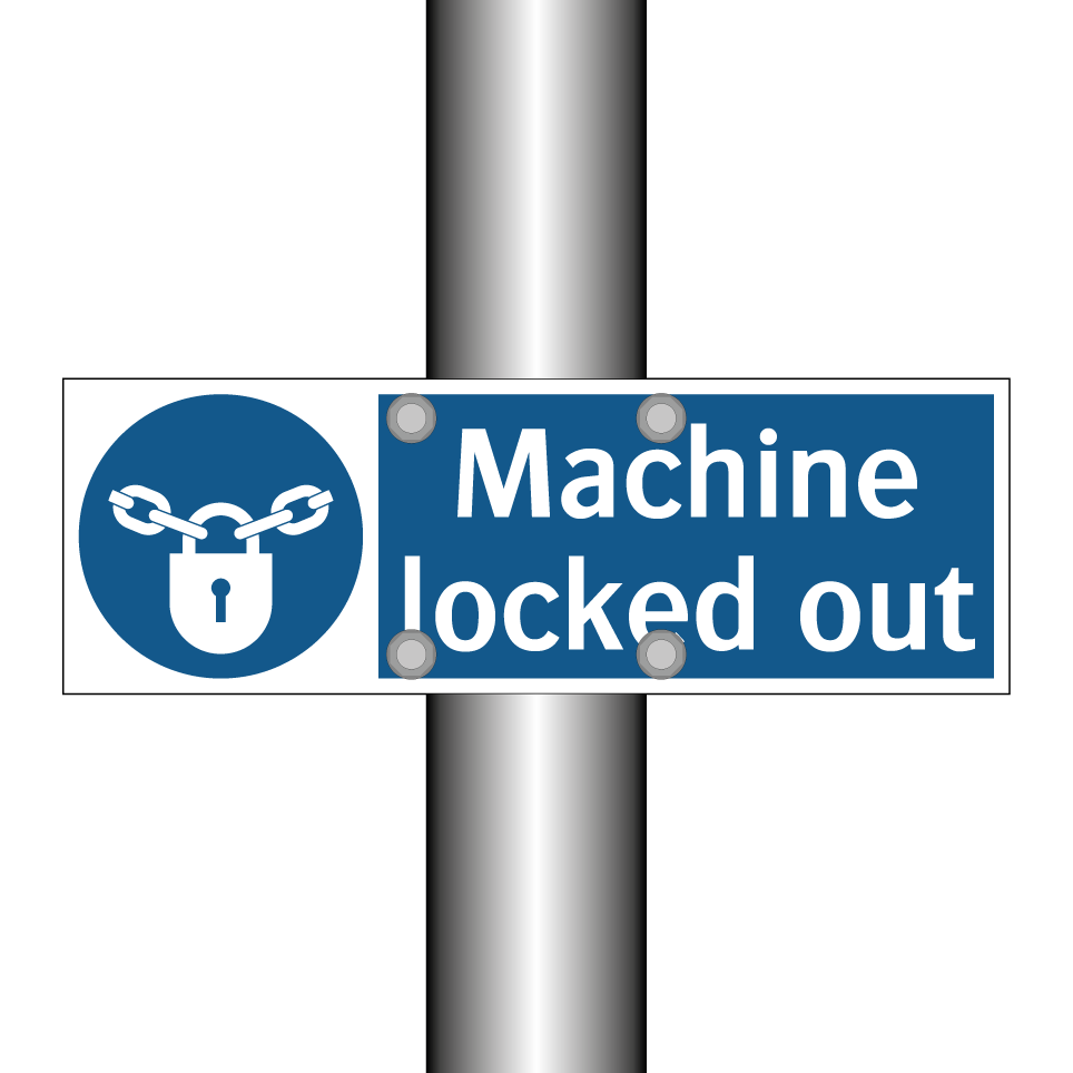 Machine locked out