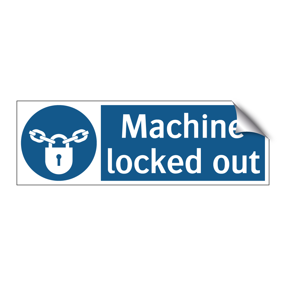 Machine locked out