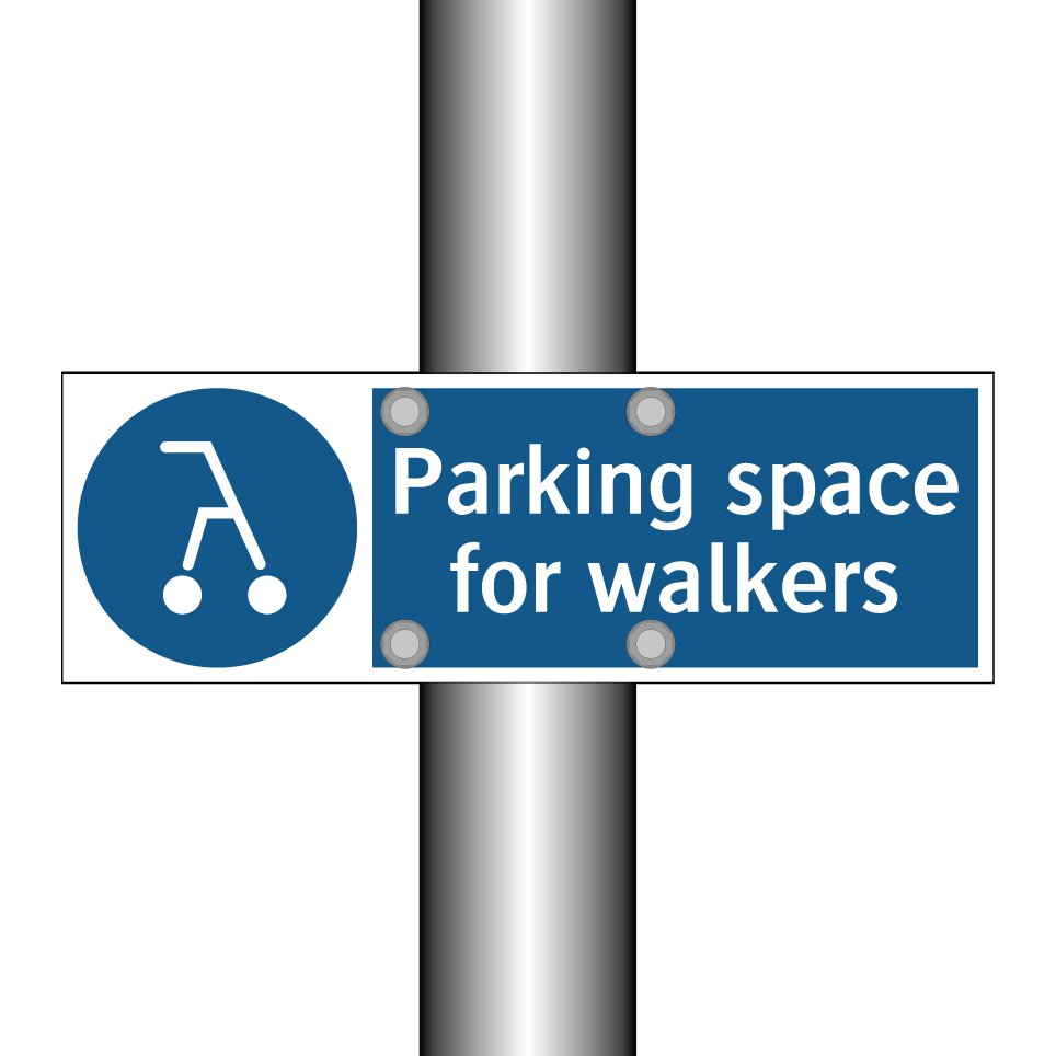 Parking space for walkers