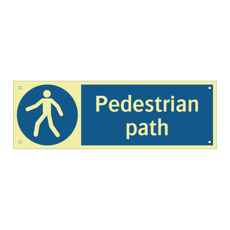 Pedestrian path