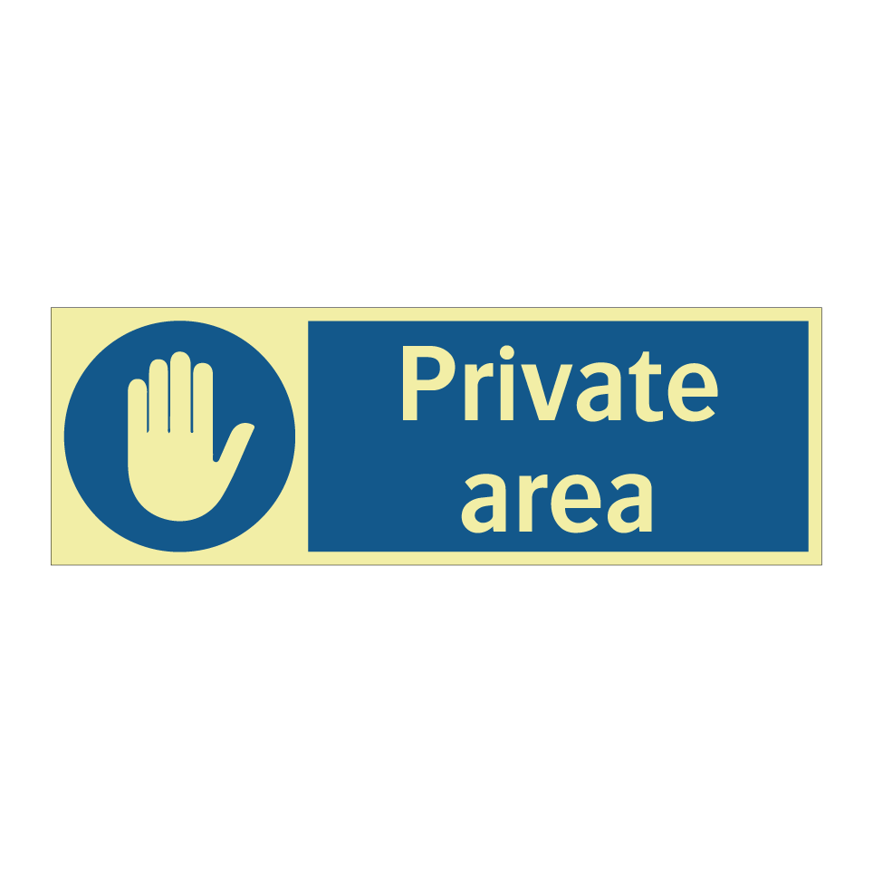 Private area