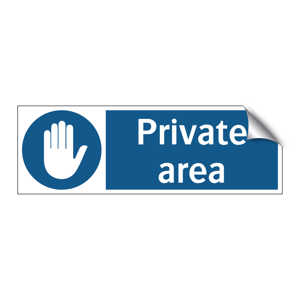 Private area