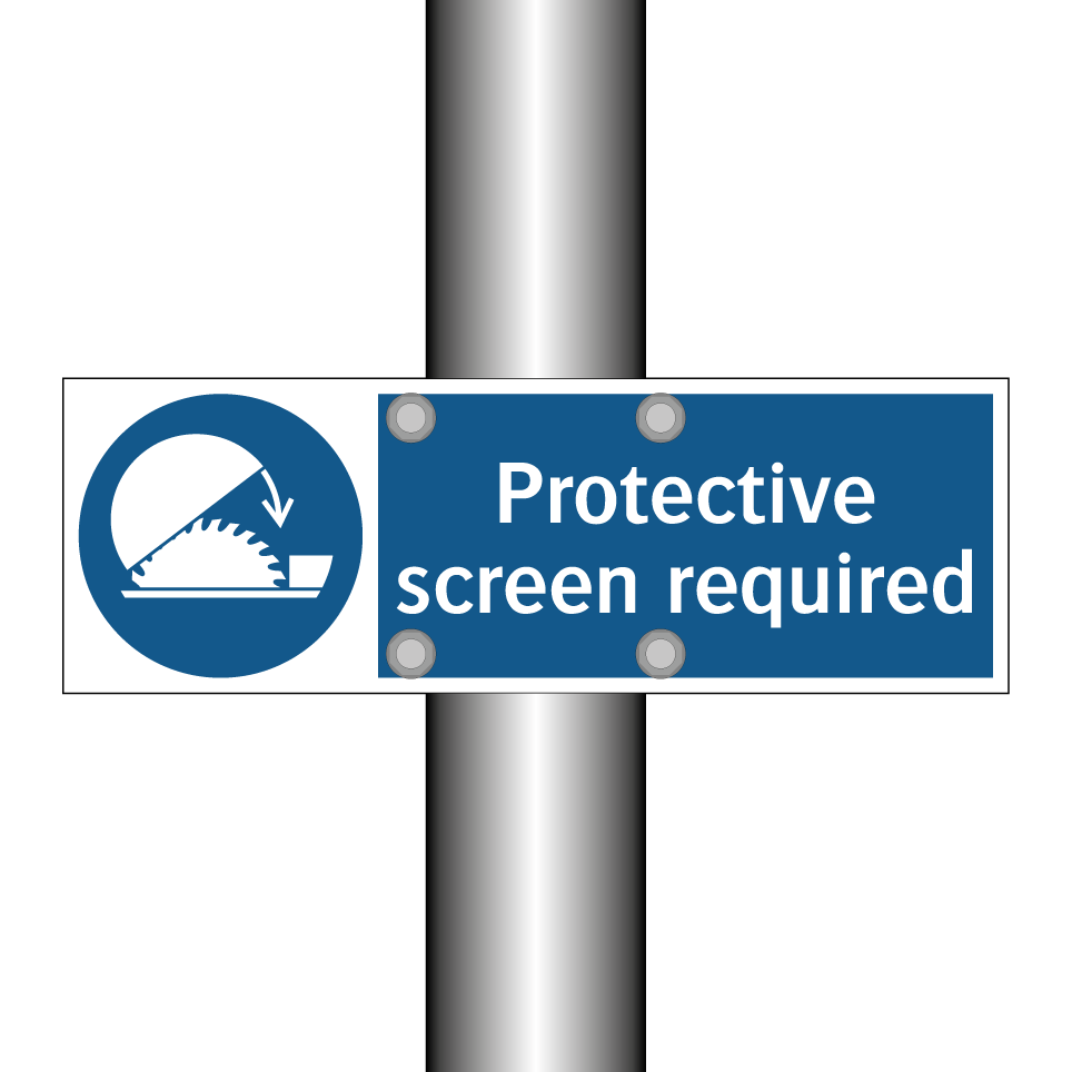 Protective screen required