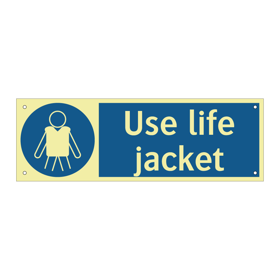 Use life jacket