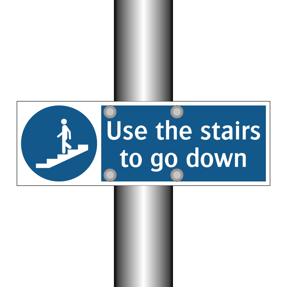 Use the stairs to go down