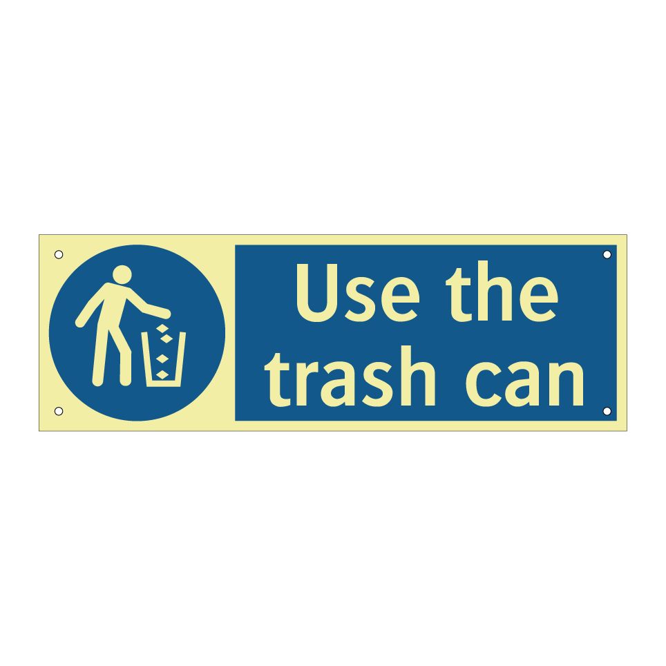Use the trash can