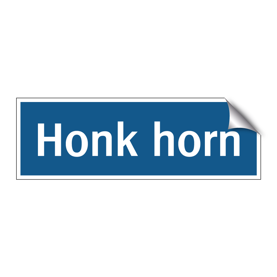 Honk horn