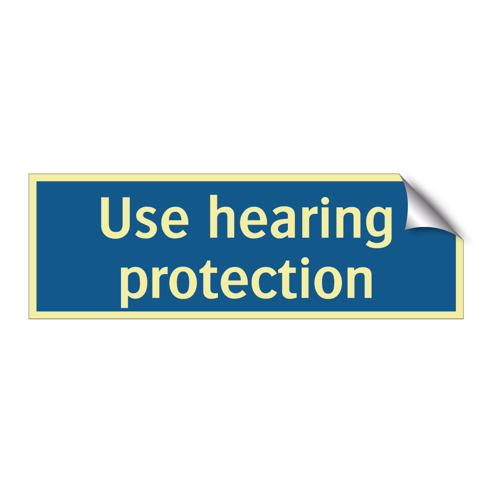 Use hearing protection