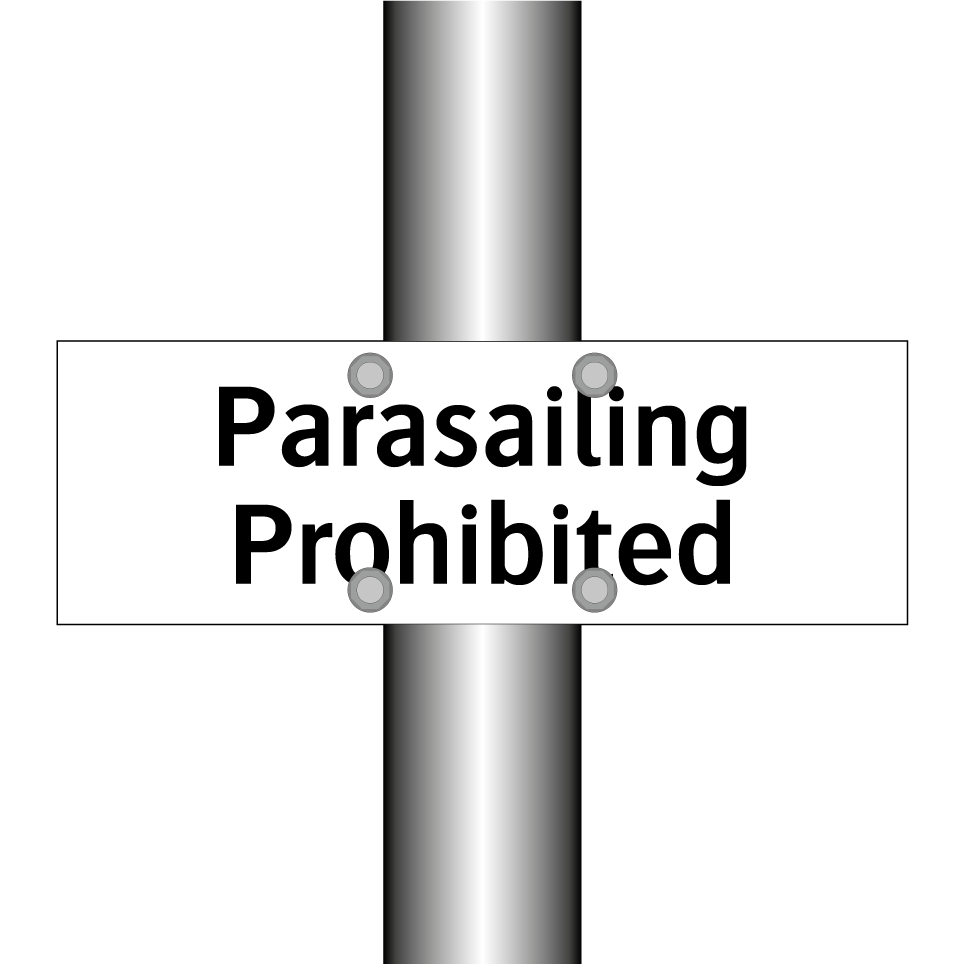 Parasailing Prohibited