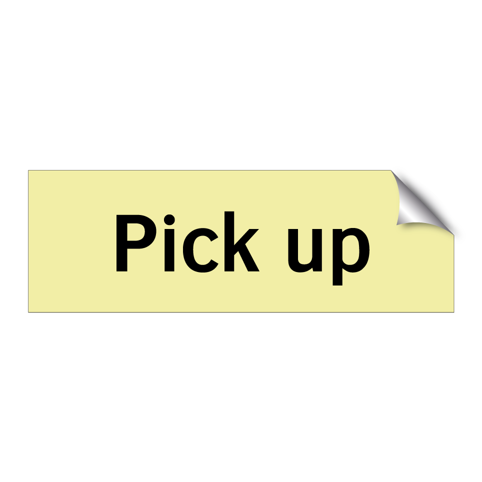 Pick up