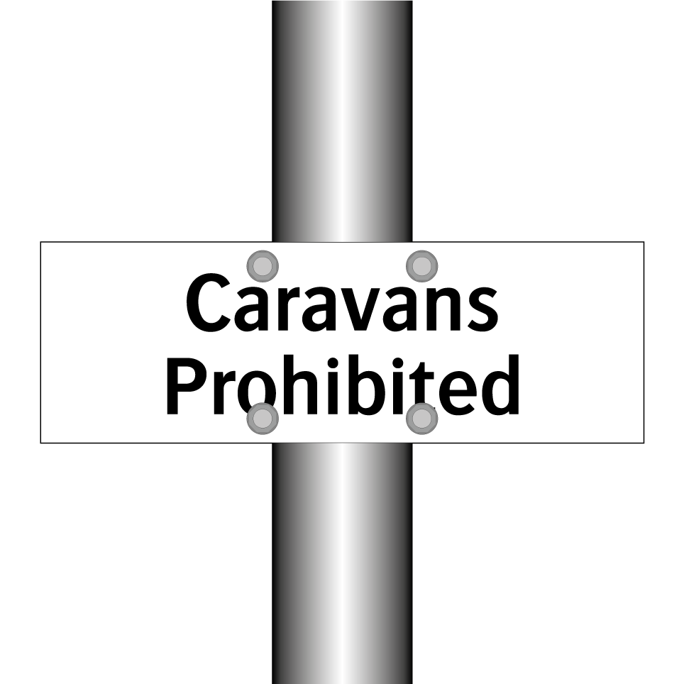Caravans Prohibited
