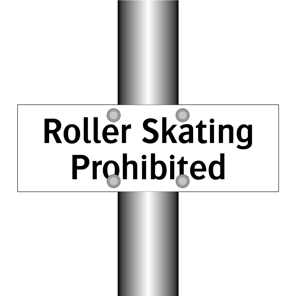 Roller Skating Prohibited